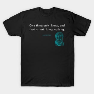 Socrates Quote T-Shirt